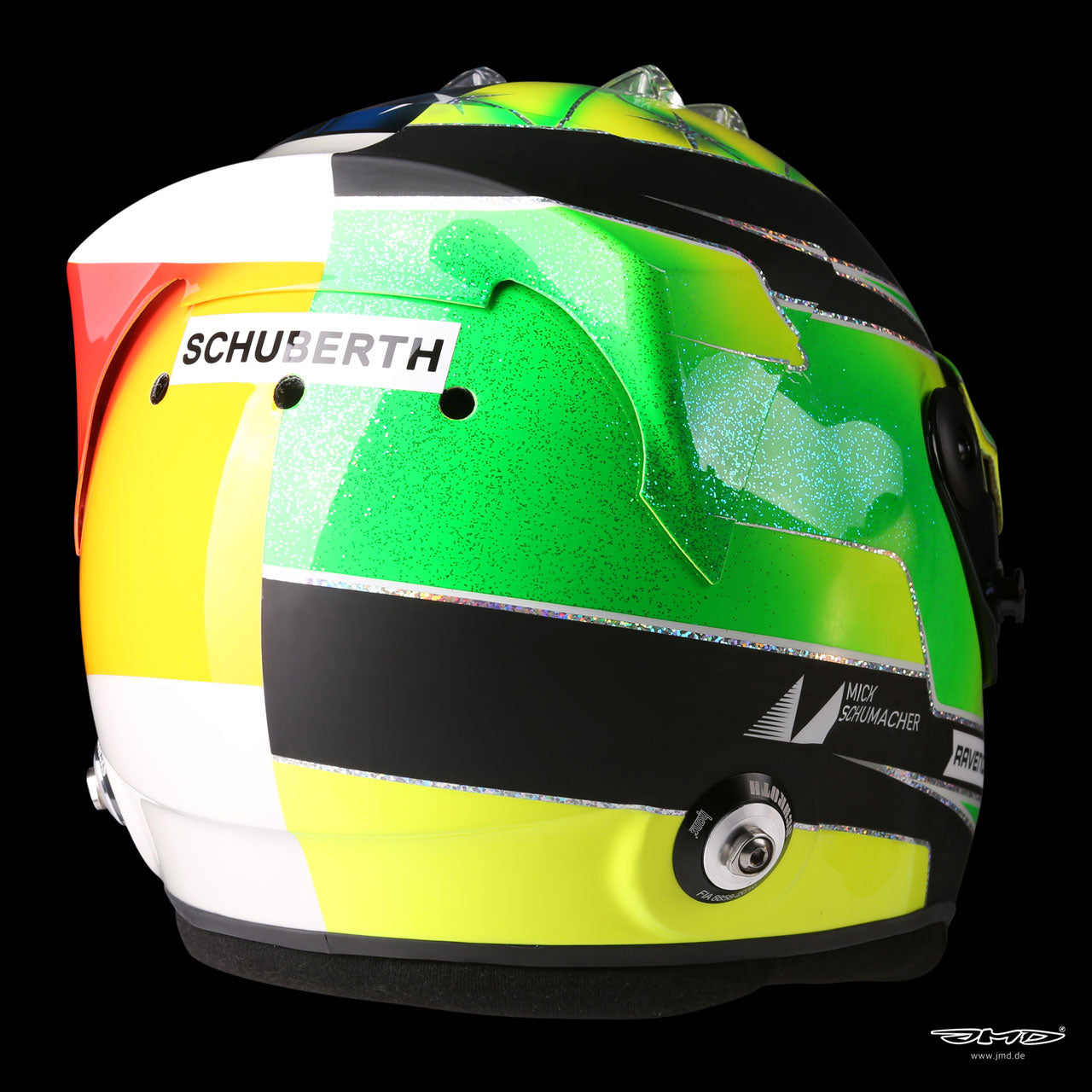 Mick Schumacher replica helmet 1:1 2017