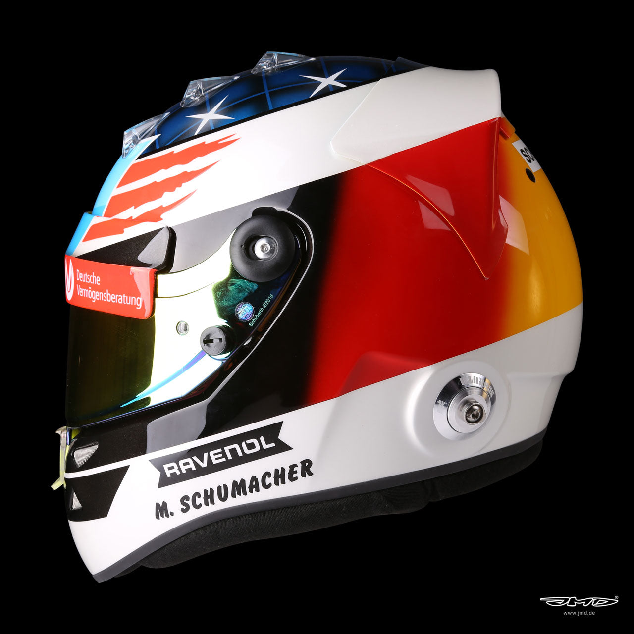 Mick Schumacher replica helmet 1:1 2017