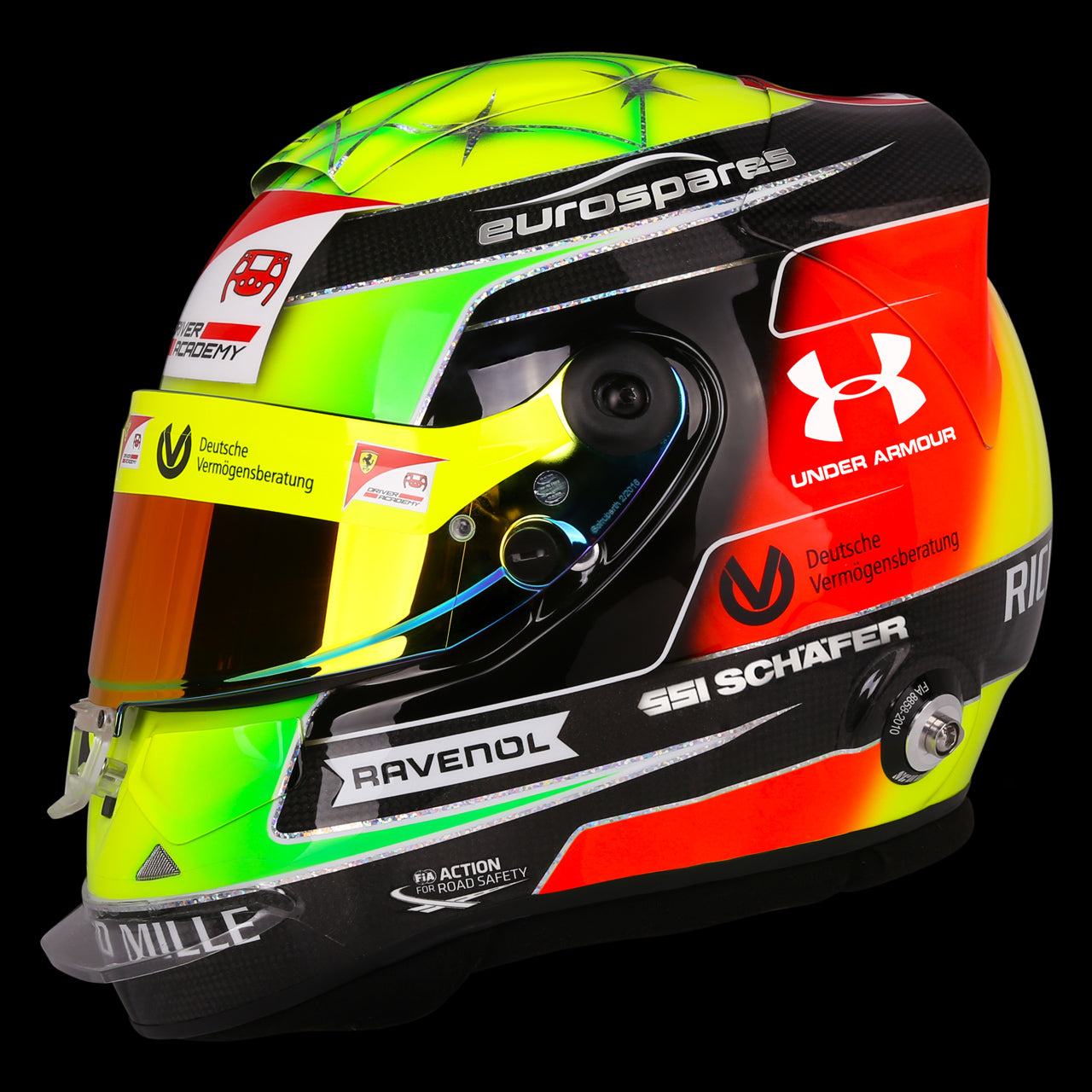 Mick Schumacher replica helmet 1:1 2019