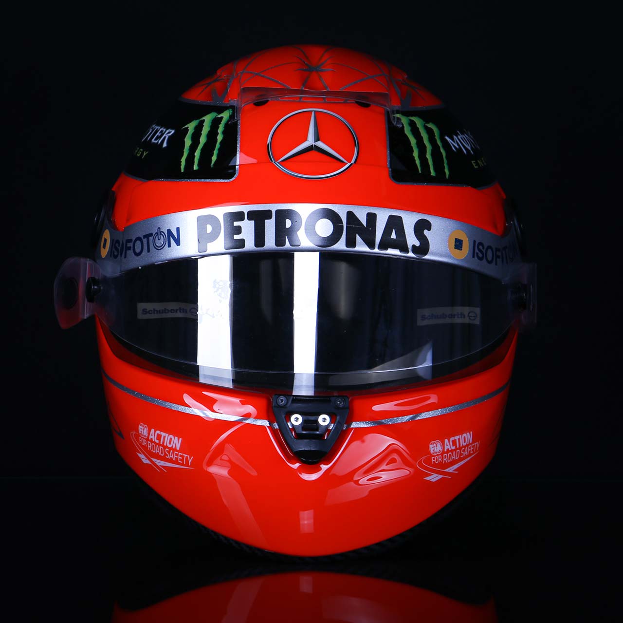 Michael Schumacher Replika Helm 1:1 2012