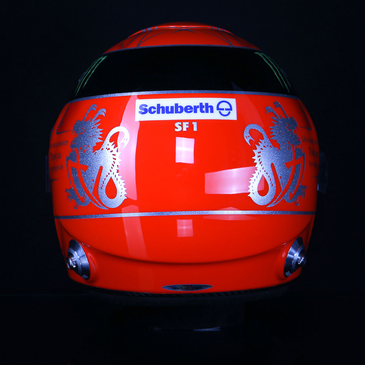 Michael Schumacher replica helmet 1:1 Final 2012