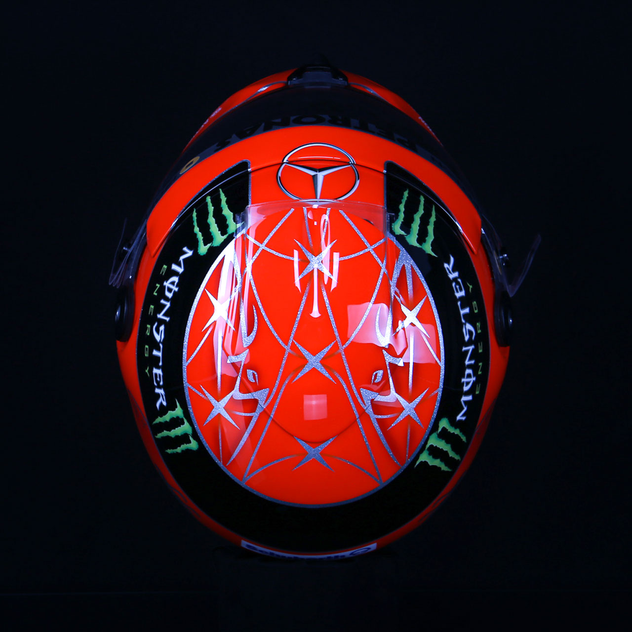 Michael Schumacher replica helmet 1:1 Final 2012