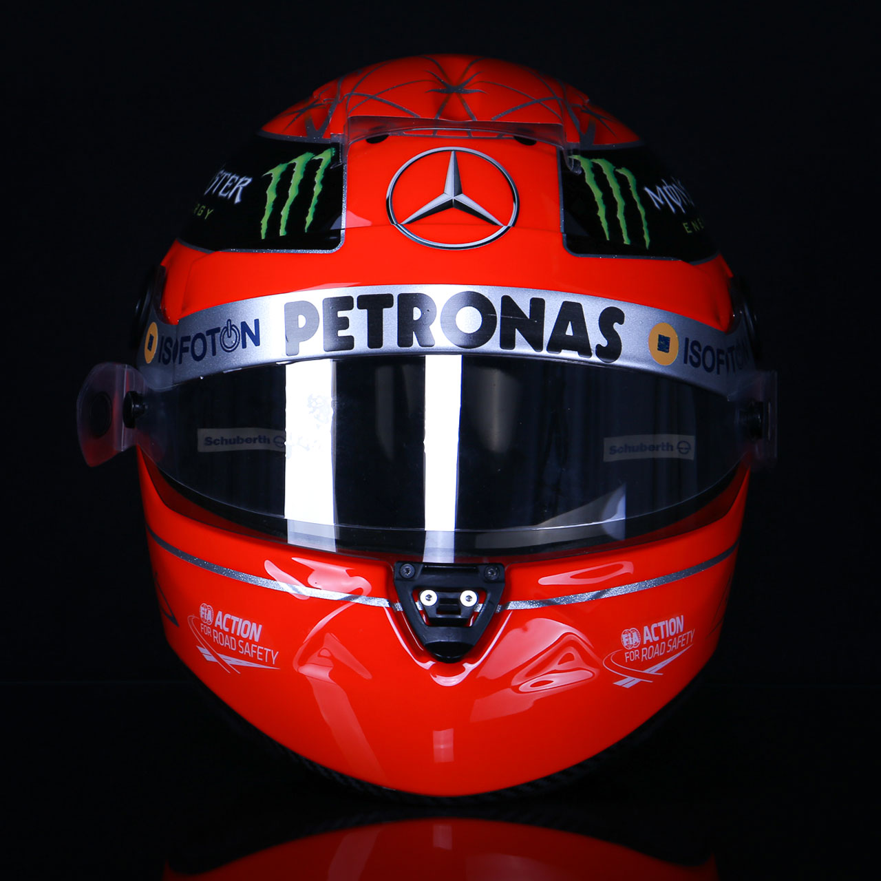 Michael Schumacher replica helmet 1:1 Final 2012