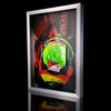 Mick Schumacher 2020 picture with hand painted carbon plate helmet 2020