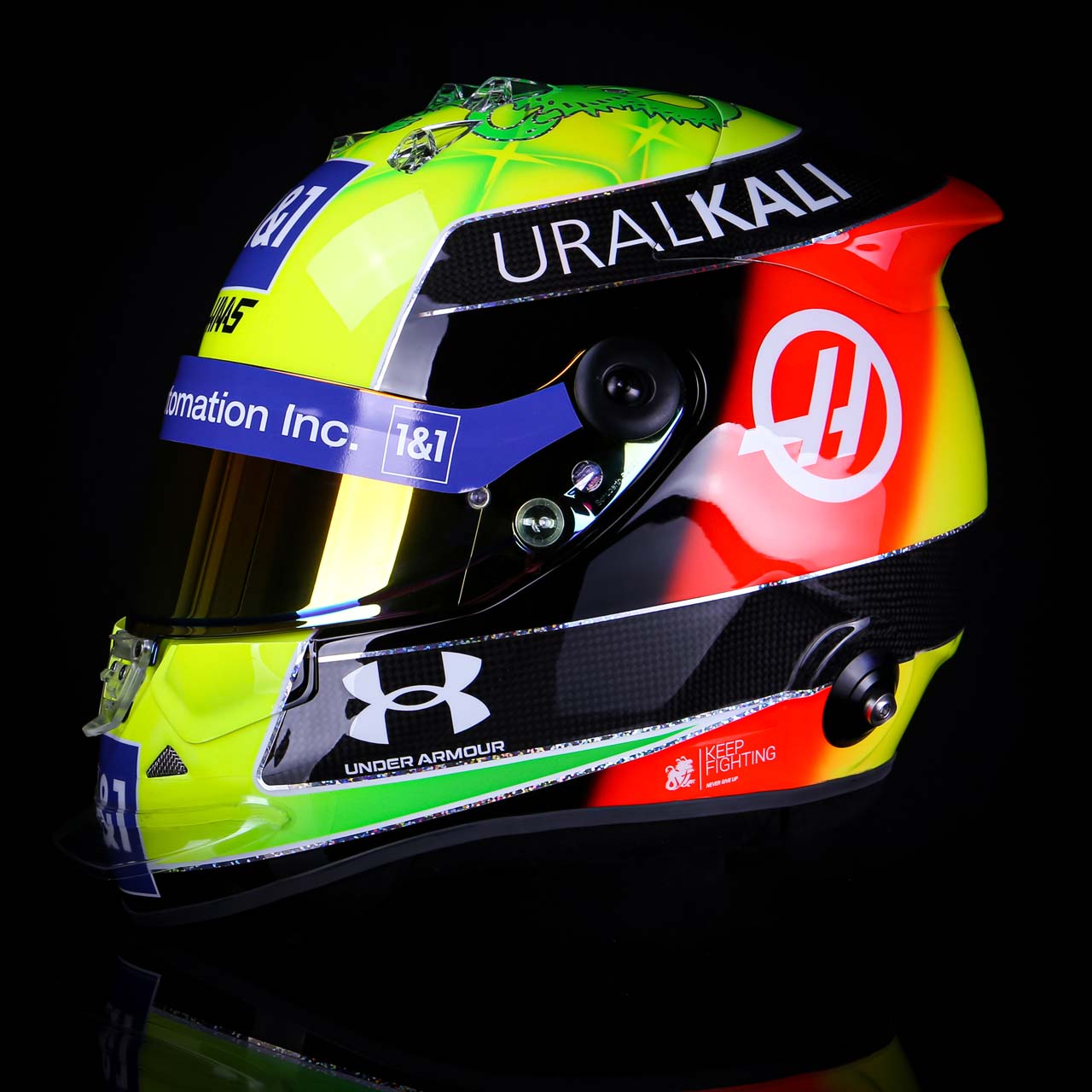 Mick Schumacher replica helmet 1:1 2021 