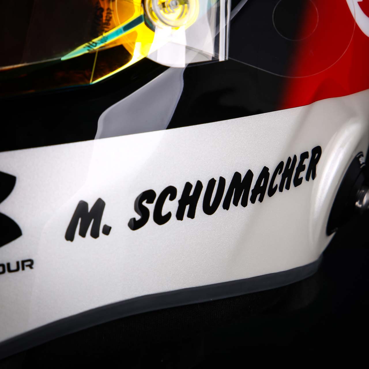 Mick Schumacher Replika Helm Spa 2021 1:1